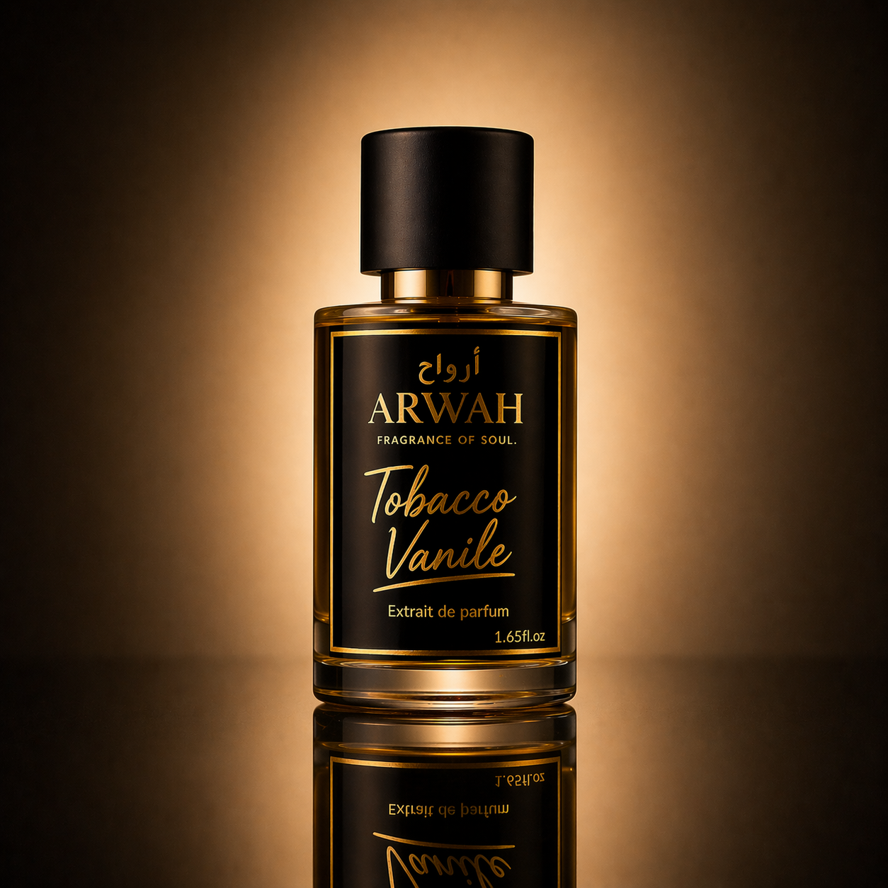 Tobacco Vanille inspired perfume being applied warm vanilla tobacco luxury fragrance ARWAH